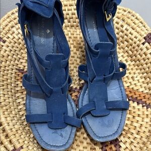 Kate Spade Blue Sporty Sandals